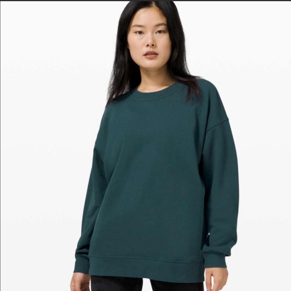 Lululemon Perfectly Oversized Crewneck in Submarine